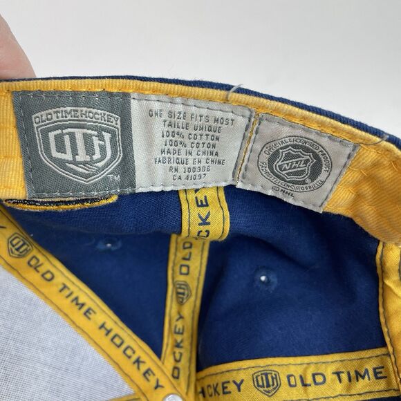 St Louis Blues SnapBack Hat, Logo, Blue, Old Time Hockey, Cap, NHL - Picture 6 of 8